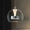 Image de Trio Lighting Suspension LED Flynt, Ø 20 cm, couleur chrome, métal/verre, CCT