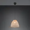 Image de Reality Leuchten Suspension Kibito, crème, Ø 32 cm, textile, E27
