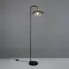 Image de Reality Leuchten Lampe sur pied Lauris, noir mat, hauteur 155 cm, métal, E27