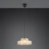 Image de Reality Leuchten Suspension Abella, ambre, Ø 35 cm, verre, E27
