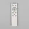 Image de Reality Leuchten Plafonnier LED Vono, noir/transparent, Ø 40 cm, CCT, télécommande RVB