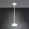 Image de Trio Lighting Suspension LED Tarsia, blanc mat, Ø 21 cm, verre
