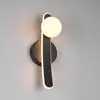 Image de Trio Lighting Applique murale LED Napoli, noir mat, hauteur 34 cm, métal CCT