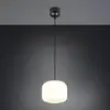 Image de Reality Leuchten Suspension Signe, Ø 25 cm, blanc, verre, E27