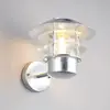 Image de Trio Lighting Applique d'extérieur Ruvuuma couleur zinc Ø 22 cm orientée vers le haut