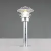 Image de Trio Lighting Lampe pour socle Ruvuuma, couleur zinc, hauteur 50 cm, métal, IP44
