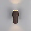 Image de Trio Lighting Applique d'extérieur Turia, couleur rouille, hauteur 16 cm, métal