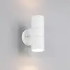 Image de Trio Lighting Applique d'extérieur Turia, blanc mat, hauteur 16 cm, métal