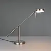 Image de Trio Lighting Lampe à poser LED Monza, couleur nickel, hauteur 52 cm, métal