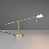 Image de Trio Lighting Lampe à poser LED Monza, couleur laiton, hauteur 52 cm, métal