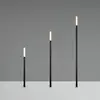 Image de Reality Leuchten Lampe sur piquet LED STICK, noire, à 3 lampes, IP44, fiche