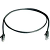 Image de Telegärtner L00003E0000 RJ45 Câble réseau, câble patch CAT 5e U/UTP 5.00 m noir ignifuge, sans halogène 1 pc(s)