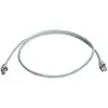 Image de Telegärtner L00000D0035 RJ45 Câble réseau, câble patch CAT 5e S/FTP 0.50 m gris ignifuge, avec cliquet dencastrement 0.5 m