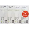 Image de Müller-Licht Bougie LED E14 5,5 W 2 700 K lot 3+1 470 lm mate