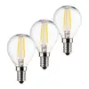 Image de Müller-Licht Ampoule goutte LED E14 4W 2.700K filament set de 3 pièces