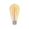 Image de Müller-Licht Rustique LED, filament, E27, doré, 7W, 2000K, 650 lumens