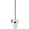 Image de Emco 071500100 Garniture de Toilettes Polo Manche en Cristal satiné chromé