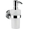 Image de Emco 072100102 Distributeur de Savon Liquide Polo Récipient Blanc/chromé