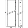 Image de Emco Cadre de montage necessaire Module 300 964 mm, 1 pièce, 977000061