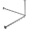 Image de Emco 358700120 duschvorhangset System 2 800 mm à 16 Anneaux chromé