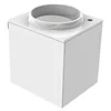 Image de Emco 958227411 Blanc Evo Lavabo en Fonte minérale pour invités 450 mm