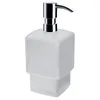 Image de Emco 52100190 Distributeur de Savon Liquide avec tête de Pompe en Plastique Chromé