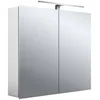 Image de Emco Mee Armoire de Salle de Bain avec Miroir Lumineux et Prise de Courant Blanc Neutre 80 cm de Large