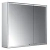 Image de Emco asis Prestige 2 Armoire de Toilette Lumineuse, modèle Apparent, 788mm, Porte Large à Gauche, Exécution: sans système d'éclairage
