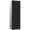 Image de Emco Module Accessoires > pour WC, Bois Aluminium, Noir Mat, 300 x 180 x 770