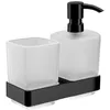 Image de Emco Distributeur de Savon, Noir, Wandmontage