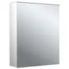 Image de Emco Puree 2 Armoire à Glace éclairée LED avec Miroir Lumineux, 1 Porte Butée Interchangeable, 600x711x153mm, 979705401