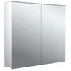 Image de Emco Puree 2 Design Armoire de Toilette LED avec Miroir Lumineux, 2 Portes, 800x711x153mm, 979705403