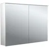 Image de Emco Puree 2 Design Armoire de Toilette LED avec Miroir Lumineux, 2 Portes, 1000x711x153mm, 979705404