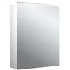 Image de Emco Puree 2 Classic Armoire de Toilette Lumineuse LED avec éclairage à Poser, 1 Porte butoir réversible, 600x711x153mm, 979705501