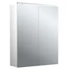 Image de Emco Puree 2 Classic Armoire de Toilette Lumineuse LED avec éclairage à Poser, 2 Portes, 600x711x153mm, 979705502