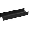 Image de emco Aura Étagère de Douche à Coller, en Noir Mat, étagère de Douche Murale, élégante en Aluminium de qualité supérieure (30 cm)