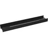 Image de EMCO Aura Porte-Serviettes Mural en Aluminium de Forme Distinctive pour Serviettes ou vêtements, Noir Mat