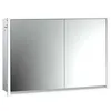 Image de Emco loft Armoire de Toilette Lumineuse, 1000 mm, 2 Portes, modèle encastré, 9798051, Exécution: Porte Large à Gauche