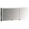 Image de Emco Prime Armoire à Glace éclairée, 1600 mm, 3 Portes, avec parois latérales réfléchissantes, modèle Apparent, 949713586, Couleur: Aluminium