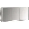 Image de Emco Prime Armoire de Toilette Lumineuse, 1400 mm, 2 Portes, modèle encastré, 949706297, Couleur: Aluminium