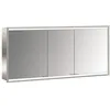 Image de Emco Prime 2 Armoire de Toilette Lumineuse, 1400 mm, 3 Portes, modèle encastré, 949706263, Couleur: Aluminium