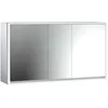 Image de Emco loft Armoire de Toilette Lumineuse, 1600mm, 3 Portes, modèle Apparent, 979806122, Couleur: Aluminium
