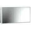 Image de Emco loft Armoire de Toilette Lumineuse, 1600mm, 3 Portes, modèle encastré, 979806123, Couleur: Aluminium