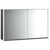 Image de Emco loft Armoire de Toilette Lumineuse, 1200mm, 2 Portes, modèle encastré, 979813319, Couleur: Noir
