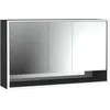 Image de Emco loft Armoire de Toilette Lumineuse avec Compartiment inférieur, 1400mm, 3 Portes, modèle Apparent, 979813524, Couleur: Aluminium