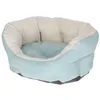 Image de Kerbl Pet Lit pour Chiots, lit pour Chien, Coussin pour Chiots, Turquoise, 45 x 40 x 20 cm, Coton, Polyester, Chiots, Coussin intérieur réversible, Dessous antidérapant