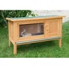 Image de Clapier dextérieur - KERBL - FRED - 100x45x62 cm - Bois - Abri sécurisé pour rongeurs