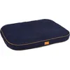 Image de Coussin - KERBL - Jerome - 60 x 40 x 6 cm - Bleu foncé et cognac
