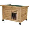 Image de KERBL Maison pour chat Rustica 57x42x45cm - Bois