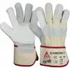 Image de SCHWERIN-V Gants de travail en cuir croûte/fleur de bovin TÜV GS Réf. 10 Hase